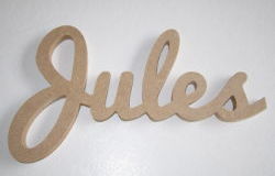 extase Aan het leren handboeien Houten letters